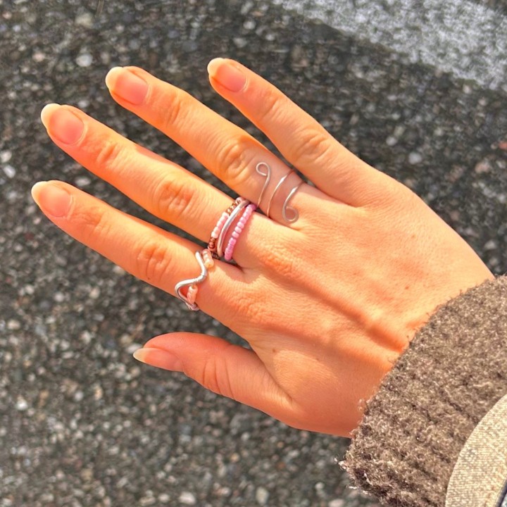 BOUCLE N.3 inoxydable - plusieurs façons de la porter