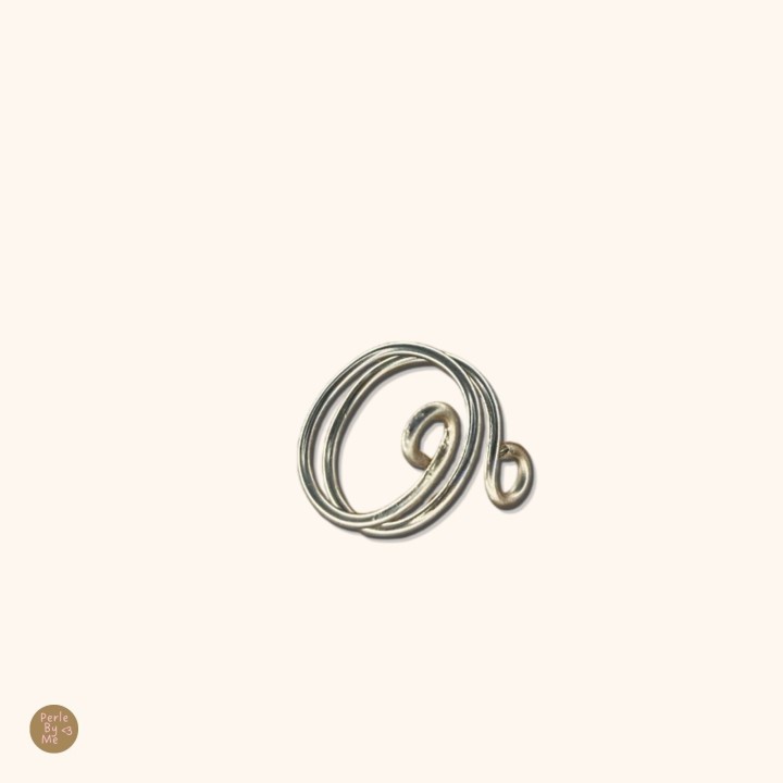 BOUCLE N.2 inoxydable - plusieurs façons de la porter