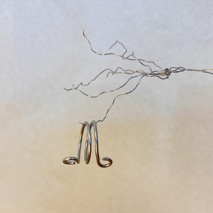 BOUCLE N.2 inoxydable - plusieurs façons de la porter